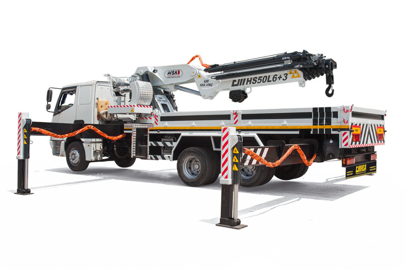 HS 50 (16 TONNE) Hydraulic Folding Boom Crane