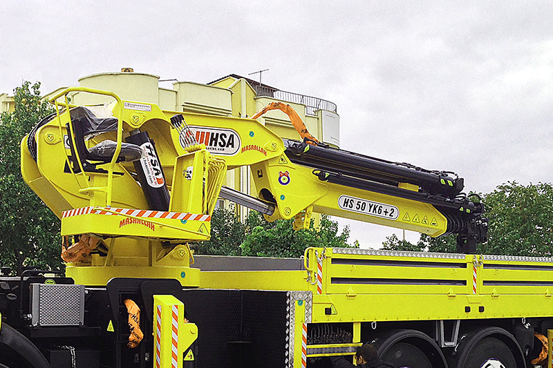 HS 50 (16 TONNE) Hydraulic Folding Boom Crane