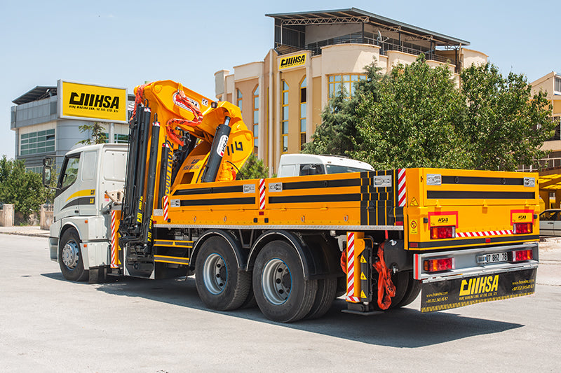 TREX-HS 75-80 (25-27 TON's) Truck mounting Hydraulic Folding Boom Crane