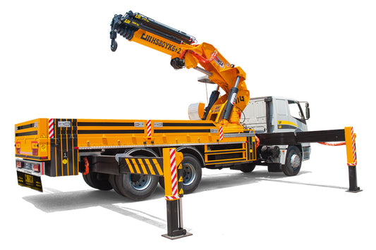 TREX-HS 75-80 (25-27 TON's) Truck mounting Hydraulic Folding Boom Crane
