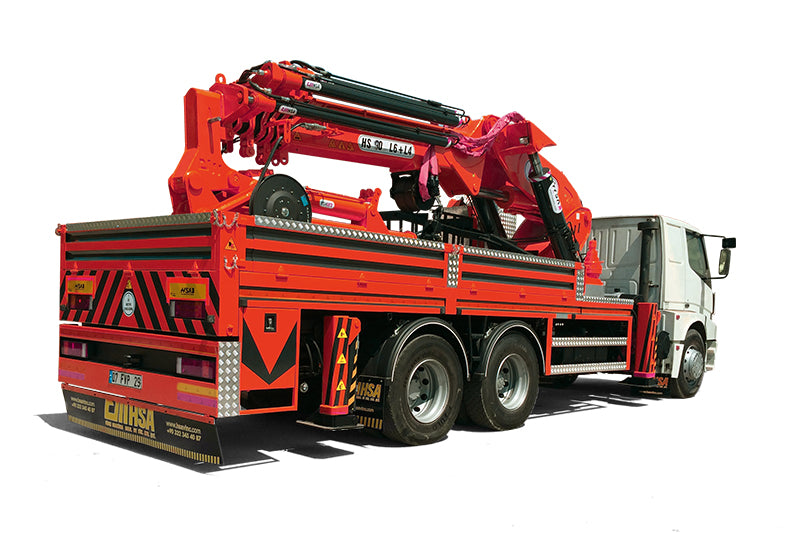 HS 90 (30 TONNE)  Hydraulic Folding Boom Crane