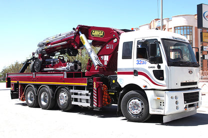 HS 105 (35 TON) Hydraulic Folding Boom Crane