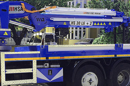 HS 30 (10 TONNE) Hydraulic Folding Boom Crane